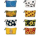 Neceser para mujer con diseño de nenúfar de Monet Estuche para cosméticos con estampado de Gustav Klimt Bolsa para guardar pintalabios