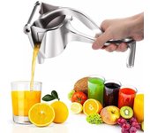 Exprimidor de jugo Manual de aleación de aluminio, exprimidor a presión de la mano, Granada, naranja, limón, caña de azúcar, barra de jugo, herramienta de cocina para fruta, 2024