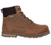 Botas impermeables para caminar de cuero Extreme Makalu para hombre de Mountain Warehouse 7 UK marrón