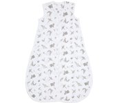 Saco de dormir para bebé Aden Anais, saco de dormir para bebé, manta de muselina de algodón orgánico, portátil, para niñas y niños, transpirable, ligero, con clasificación TOG. gris