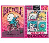 Baraja de Cartas Bicycle Brosmind Cuatro Pandillas Juegos de Cartas Trucos de Magia