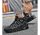 Zapatillas de baloncesto de moda con amortiguación de aire para hombre y mujer, nuevas zapatillas de baloncesto profesionales, zapatillas de baloncesto, botas altas antideslizantes y transpirables 38