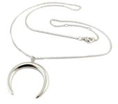 Les Trésors De Lily [P6898] - Collier argent 'Boho' argenté rhodié - 25x25 mm plata