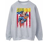 Sudadera de vuelo Superman para hombre S blanco