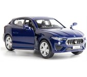 1:Modelo de coche de aleación de fundición a presión Levante a escala 36, ​​juguete de vehículo extraíble para niños pequeños, regalo para niños y niñas 1/36- 12x4.5x3cm azul