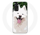 Coque pour Xiaomi Redmi Note 11 4G Samoyède Blanc Race de chiens