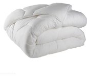 Edredón templado 350gr/m² Antiácaros LOVELY HOME - 240x260 cm - Blanco