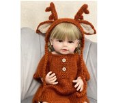 Muñecas Reborn de 55 CM y 22 pulgadas, juguetes realistas de silicona para bebés, muñeca para niña recién nacida, juguete para regalo para niños pequeños de princesa