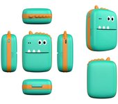 Mini impresora térmica multifunción, fabricante de pegatinas portátil, impresión instantánea sin tinta, compatible con BT