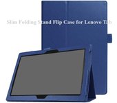Funda plegable delgada con tapa y soporte para Lenovo Tab P10/M10 de 10,1  Modelo TB-X705L X605L Cuero sintético para Lenovo Tab M10 de 10,1 pulgadas