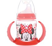Vaso de aprendizaje NUK Disney con boquilla de silicona Minnie by NUK, diseño de ratón, 147 ml [artículo]