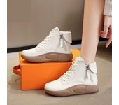 Zapatos de mujer Zapatos nuevos de primavera Plataforma de mujer Aumento de altura Pies no cansados ​​Zapatillas de deporte de suela suave Zapatos de mujer cómodos y casuales 35