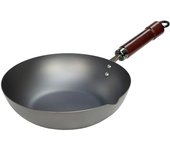 Sartén Riverlight K1422 Extra Iron, profunda, 8,7 pulgadas (22 cm), Nitruro de hierro, compatible con IH, resistente a la oxidación, wok, fabricado en Japón