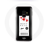 Coque pour samsung galaxy S9 plus Billet d'avion Montréal Canada