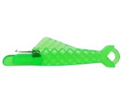 5 uds máquina de coser enhebradores de agujas tipo pez máquina de coser rápida herramienta de enhebradores de agujas 5PCS verde