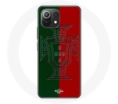 Coque Xiaomi Mi 11 Lite portugal logo vert et rouge