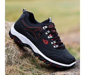 Zapatos de senderismo para exteriores de moda para hombre: Elegante y versátil para actividades de primavera, otoño e invierno. 39 negro