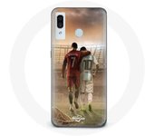Coque Samsung Galaxy A30 cristiano ronaldo messi goat