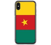 Coque pour iPhone - PIXELFORMA - iPhone X - Drapeau du Cameroun - Sopa de silicona - Diseño léger