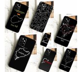Funda de circuito Nurburgring F1 para Samsung Galaxy A54 A34 A14 A15 A35 A55 A52 A32 A12 A51 A71 A33 A23 A13 A53 Coque Samsung A55