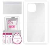 apgo Ultra Clear Protective Skin Sticker for the back compatible with Xiaomi 11 Lite 5G NE, Wrap Film, Hydrogel Film, Flexible, Soft TPU with position