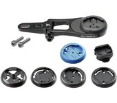 Montura combinada de manillar tipo exclusivo ELVES compatible con marcas Compatible con GoPro ELVES [REC MOUNT] (OROME AEROEVO) (modelo 14) [ELVES2W] Garmin, negro