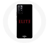 Coque pour Xiaomi Redmi Note 11s 5G Elite Saison 5 Logo Rouge Fond Noir
