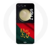Coque Samsung Galaxy Z Flip5 portugal drapeau