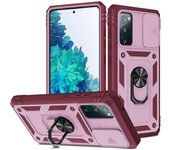 Funda antigolpes con anillo de Metal de doble capa para Samsung Galaxy A54 A14 A53 5g S23 Ultra S22 Plus S21 Fe A13 A33 A52s A52 A12 A13 for Galaxy S23