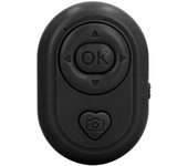 Obturador remoto inalámbrico Bluetooth 4.0 para cámara, control remoto, cambio de página, crea fotos increíbles negro
