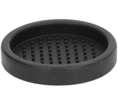 Tapete redondo de silicona para manipular café, antideslizante, accesorio para el hogar