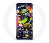 Coque pour Samsung Galaxy A6 2018 Formule 1 Sergio Pérez Pilote automobile F1