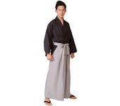 Disfraz de samurái para hombre, 180 cm