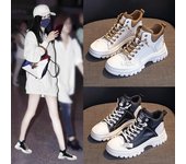 Zapatillas informales de cuero para mujer, zapatos planos de moda Retro sin cordones con punta redonda, hechos a mano 35