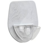 Porta-verre de vin de silicona para baño ducha Porta-verre de vin rouge de silicona - gris
