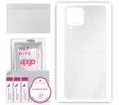 apgo Ultra Clear Protective Skin Sticker for the back compatible with Samsung Galaxy M53 5G, Wrap Film, Hydrogel Film, Flexible, Soft TPU with positio