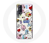 Coque pour Vivo Y72 BTS Bangtan Sonyeondan BT21 Van Tata Chimmy Cooky Rj Koya Mang Et Shooky
