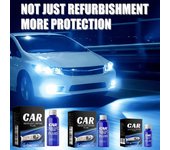 Kit de limpieza de faros, limpiador líquido para faros, abrillantador de coche, kit de solución de limpieza de faros con esponja, 10/30/50 ml 30ml