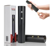 Con cortador de papel de aluminio Herramientas de cocina Abridor automático de botellas de vino eléctrico Abridor eléctrico fácil de botellas de vino tinto Accesorios de cocina Abridor de aparatos Gold