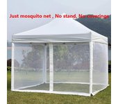 Sombrilla de jardín para patio, tienda de campaña para exteriores, mosquitera de malla, sombrilla romana, antiinsectos, sin soporte, sin toldo.