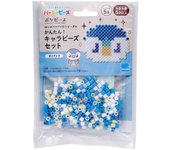 Juego de cuentas Kawada Perler Beads, Pocket Monster Piece Piplup Iron Beads, juguete para pasatiempo, ¡fácil!Personaje Poké 80-53548 azul
