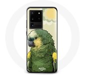 Coque pour Samsung Galaxy S20 Ultra Amazone Perroquets Vert