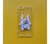 Funda de teléfono con diseño de perro y gato para iPhone 14 Pro Max 13 Mini 11 12, carcasa trasera de silicona suave para iPhone Xr Xs Max X 7 8 Plus Se2020 6s 6 iphone 6s 6