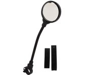 Espejo retrovisor para bicicleta, ajustable, gran angular, giratorio, convexo, para montaña, 360 grados