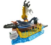 Mattel JURASSIC WORLD New Ruler Mini Figura Juego Mosasaurus 4 años HFF11 ¡Rampage! [De antiguo] azul