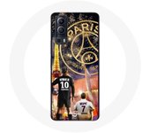 Coque pour Vivo Y72 PSG Neymar et Mbappé Joyeux noël