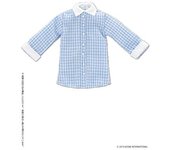 Camisa larga Saxofón cuadros vichy x blanco 1/12