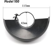 Cubierta protectora de seguridad para rueda de amoladora angular, modelo 100/115/125/150/180/230 Type 100