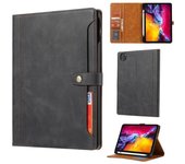 Para iPad Air 5 4 funda 10,9 lujosa funda de libro de cuero con tapa para negocios con ranura para tarjetas funda con soporte para iPad Pro 11 12,9 Mini 4 For iP Pro 12.9 2020