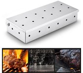 Caja de fumigación de acero inoxidable para asar, productor de humo en parrillas de Gas/carbón, accesorio de cocina para barbacoa en el Patio del hogar al aire libre